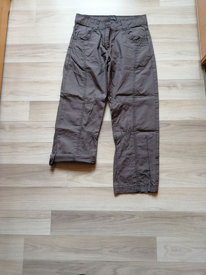 Pantalon couleur taupe - photo numéro 3
