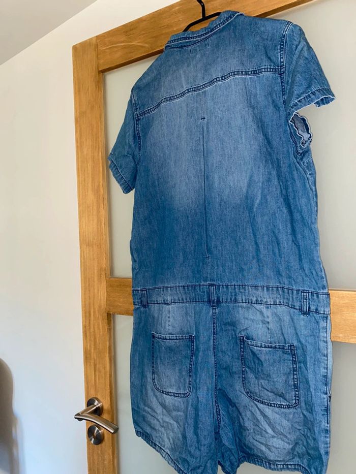 Robe short en jean kiabi taille 44 - photo numéro 5
