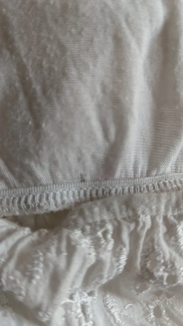 Robe ou tunique broderie anglaise Diamante Moda M/L - photo numéro 8