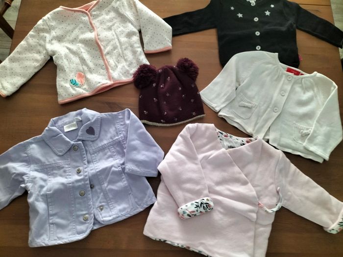 Vestes et gilets fille 6 mois