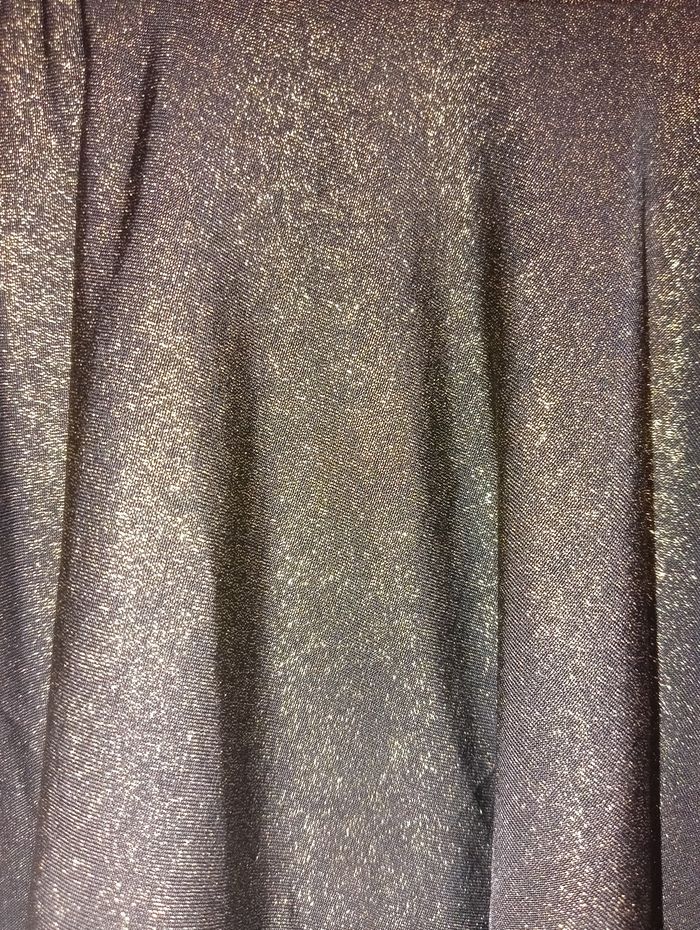 Jupe patineuse dorée pailletée Kiabi 12 ans Noël - photo numéro 2