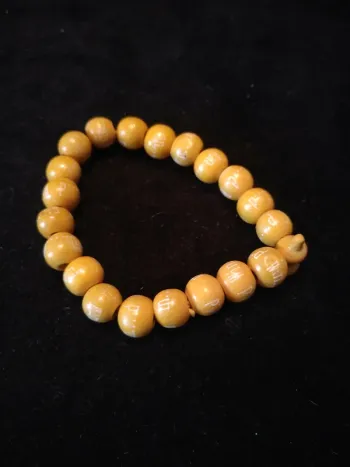 Bracelet Perle Nous orange
