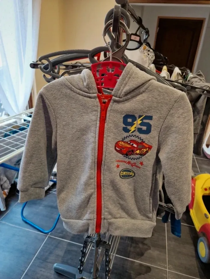 Veste disney cars 2 ans