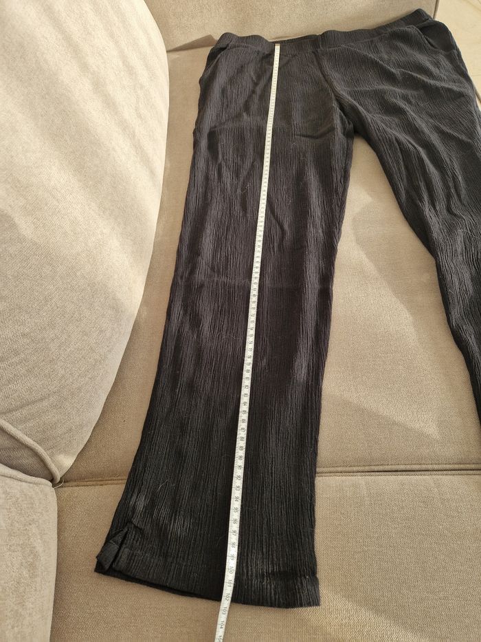 Pantalon noir drappé élastique Balsamik - photo numéro 10