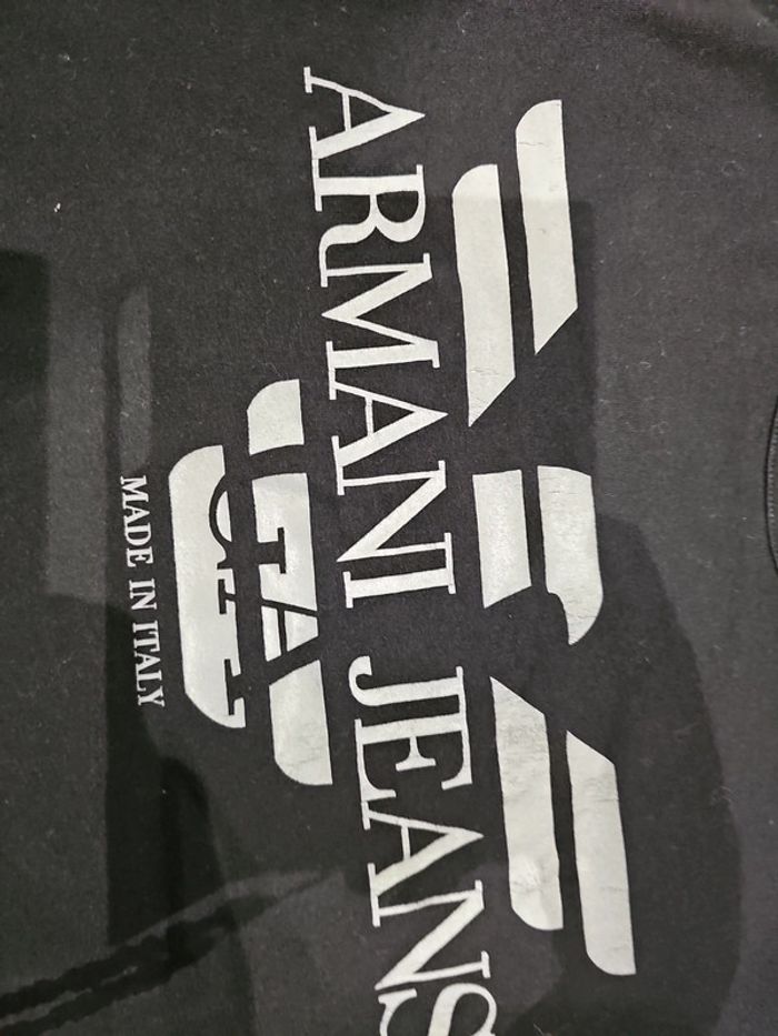 Tee shirt manches longues armani - photo numéro 4