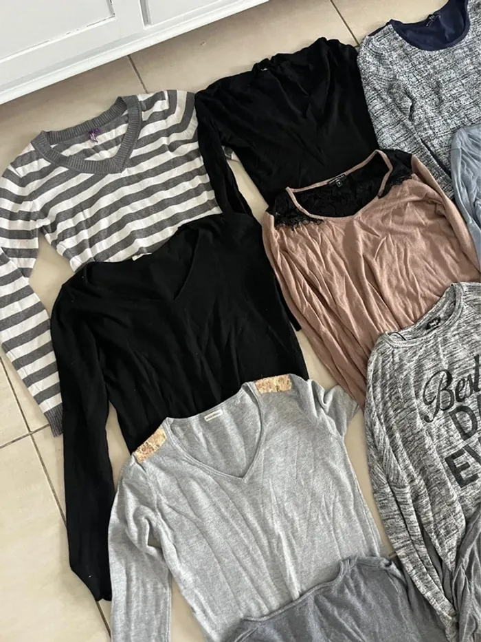 Gros lot de 12 pulls femme taille S 36 grain de malice - photo numéro 3