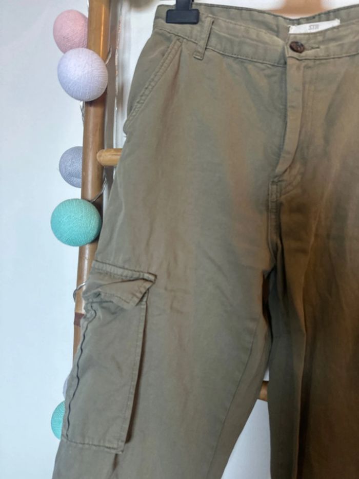 Pantalon cargo kaki - photo numéro 2