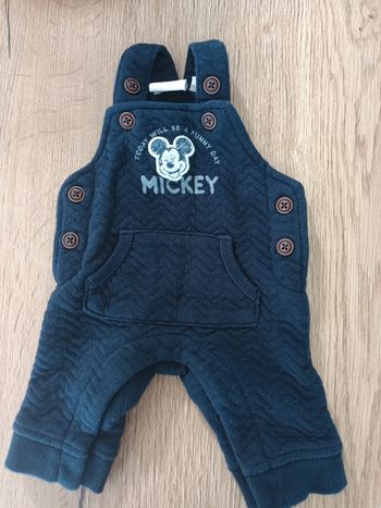 Salopette Mickey 1 mois