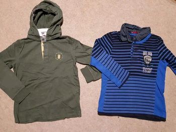 Lot de 2 polos garçon 8ans ikks catimini