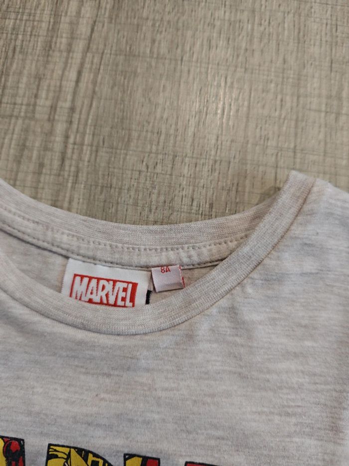 Tee-shirt Vertbaudet Marvel 8 ans - photo numéro 3