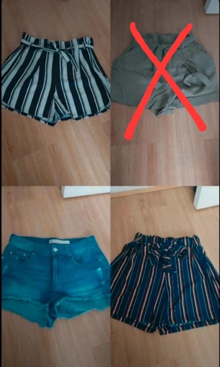 Lot de 3 shorts