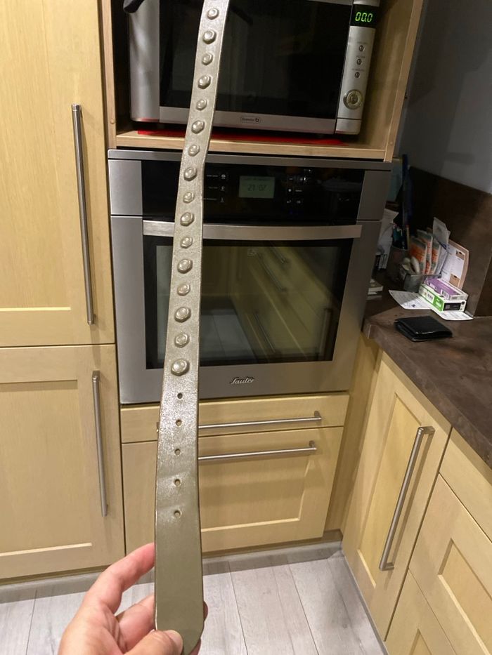 Ceinture verte, kaki, homme - photo numéro 2