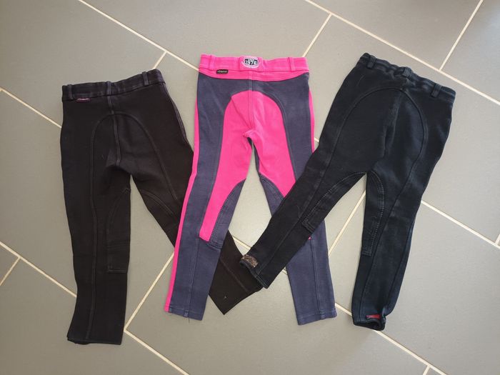 Lot 3 pantalons équitation taille 6 ans - photo numéro 5