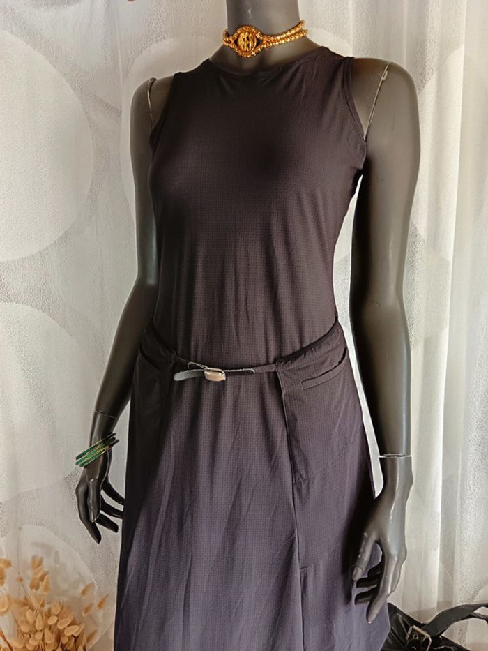 Marithé François Girbaud | Robe longue Cravatakiller | t. 40 - photo numéro 2