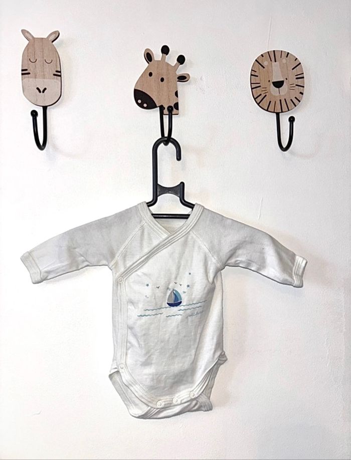 Bodie manches longues taille naissance (0 mois)