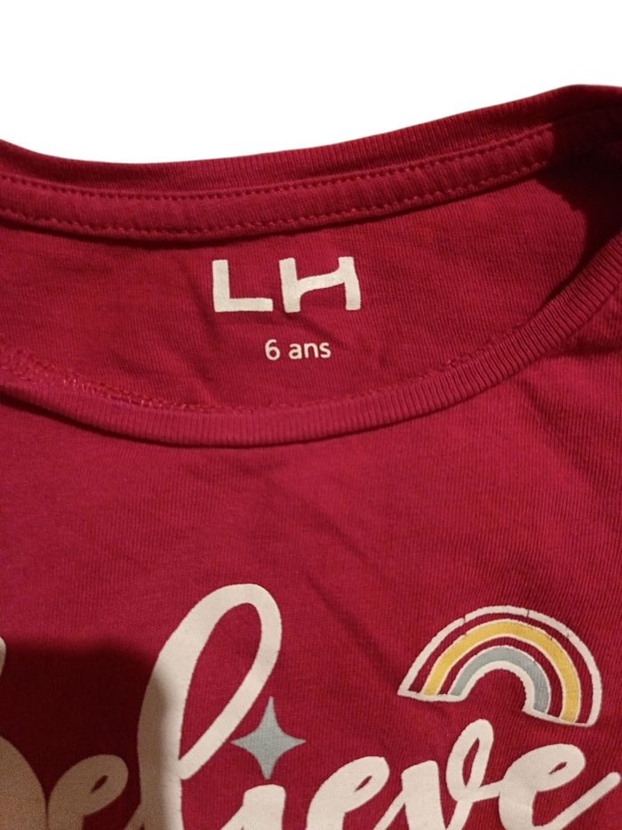 Tee-shirt manches longues 6 ans la halle - photo numéro 3