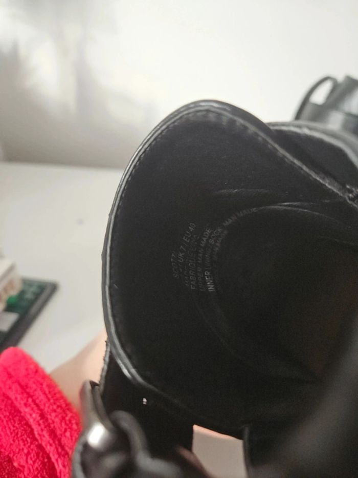 Bottines noir " Justfab/ taille 40" - photo numéro 6