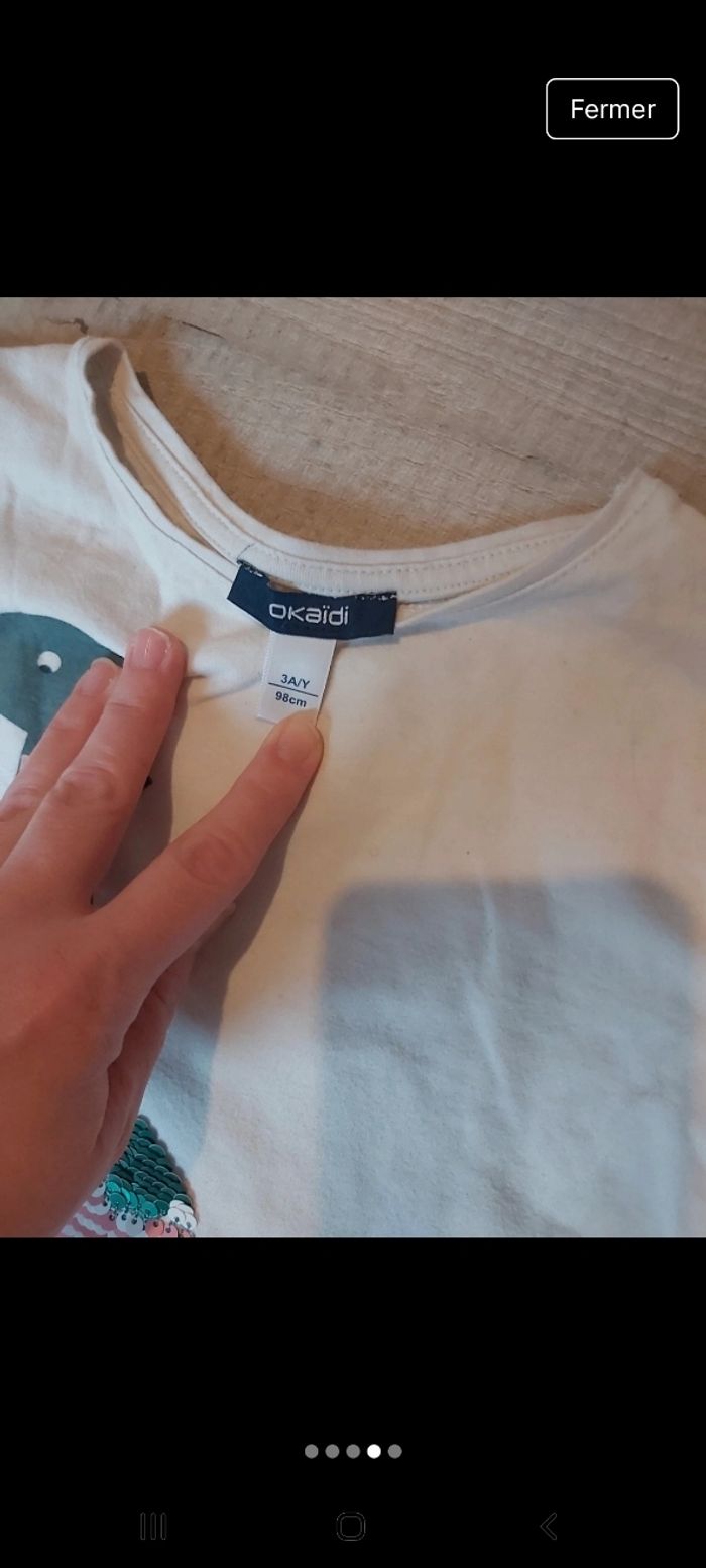 Maillot manches longues 3 ans - photo numéro 2