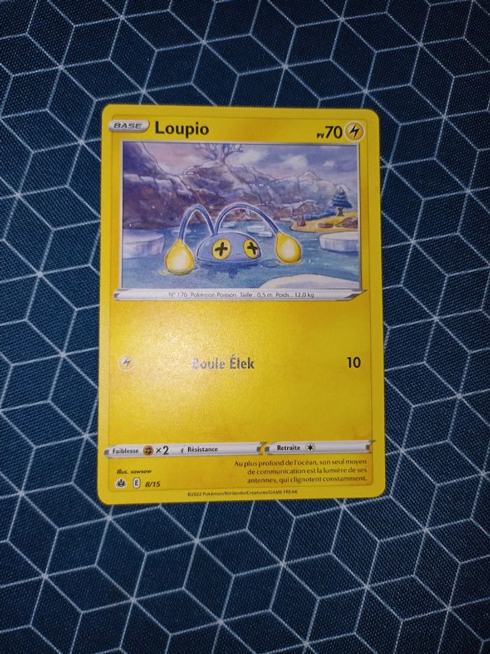 Carte Pokémon 8/15