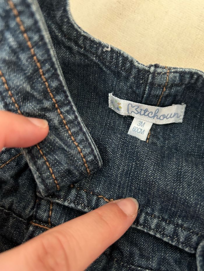 3️⃣ Salopette en jeans - photo numéro 2