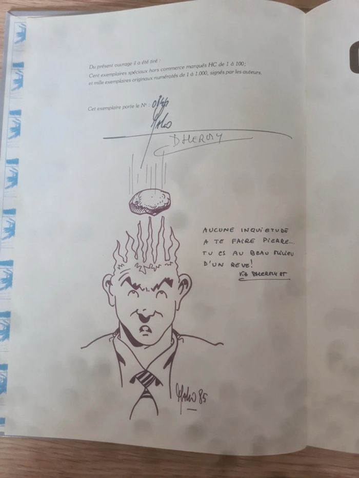 Chasseurs de rêves EO dédicacé