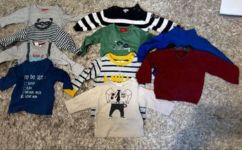 10 pulls bébé garçon