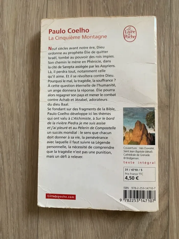La Cinquième Montagne - Paulo Coelho - photo numéro 2