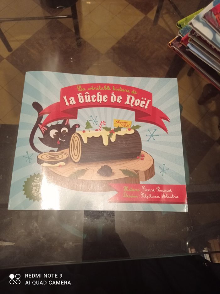 Livre la bûche de noel