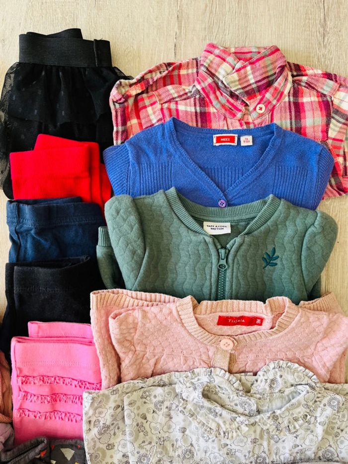 Lot de vêtements bébé fille multiple marque - photo numéro 5