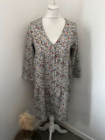 Robe à fleurs Lili et lala S comme neuve