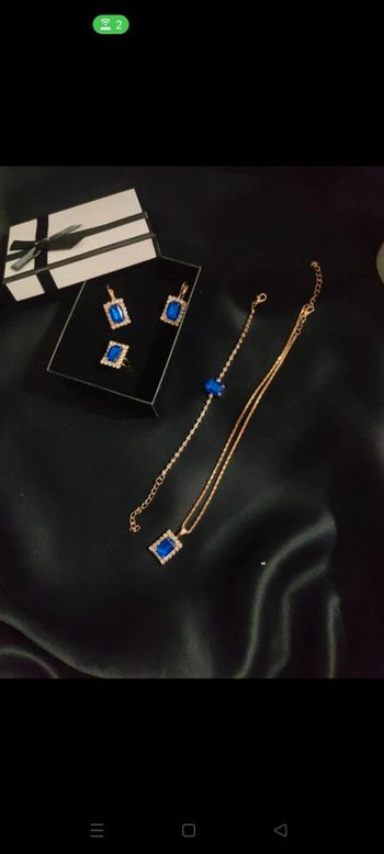 Magnifique parrure chic inoxydable neuf 💎