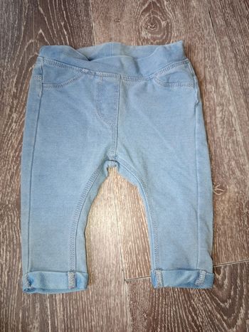 Pantalon bleu clair 3 mois Gémo
