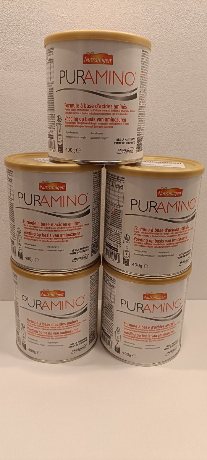 Lait Puramino 5 boîtes