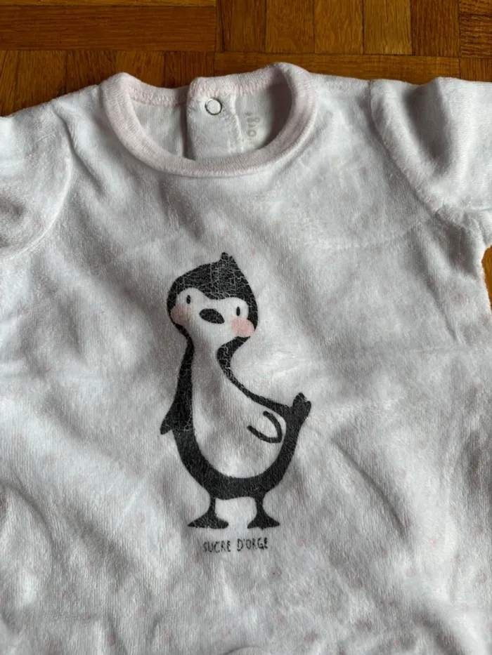 Pyjama naissance Sucre d’Orge très bon état - photo numéro 3