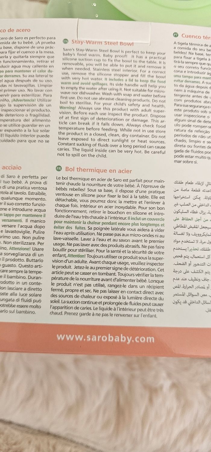 Bol thermique a ventouse en acier vert Neuf - photo numéro 7