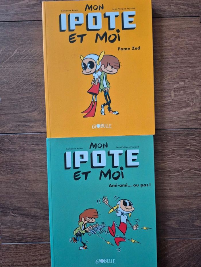 Lot de 2 bandes dessinées Mon Ipote et moi