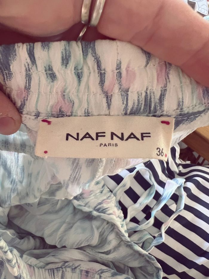 pantalon fluide couleur pastel naf naf Taille 36 - photo numéro 6
