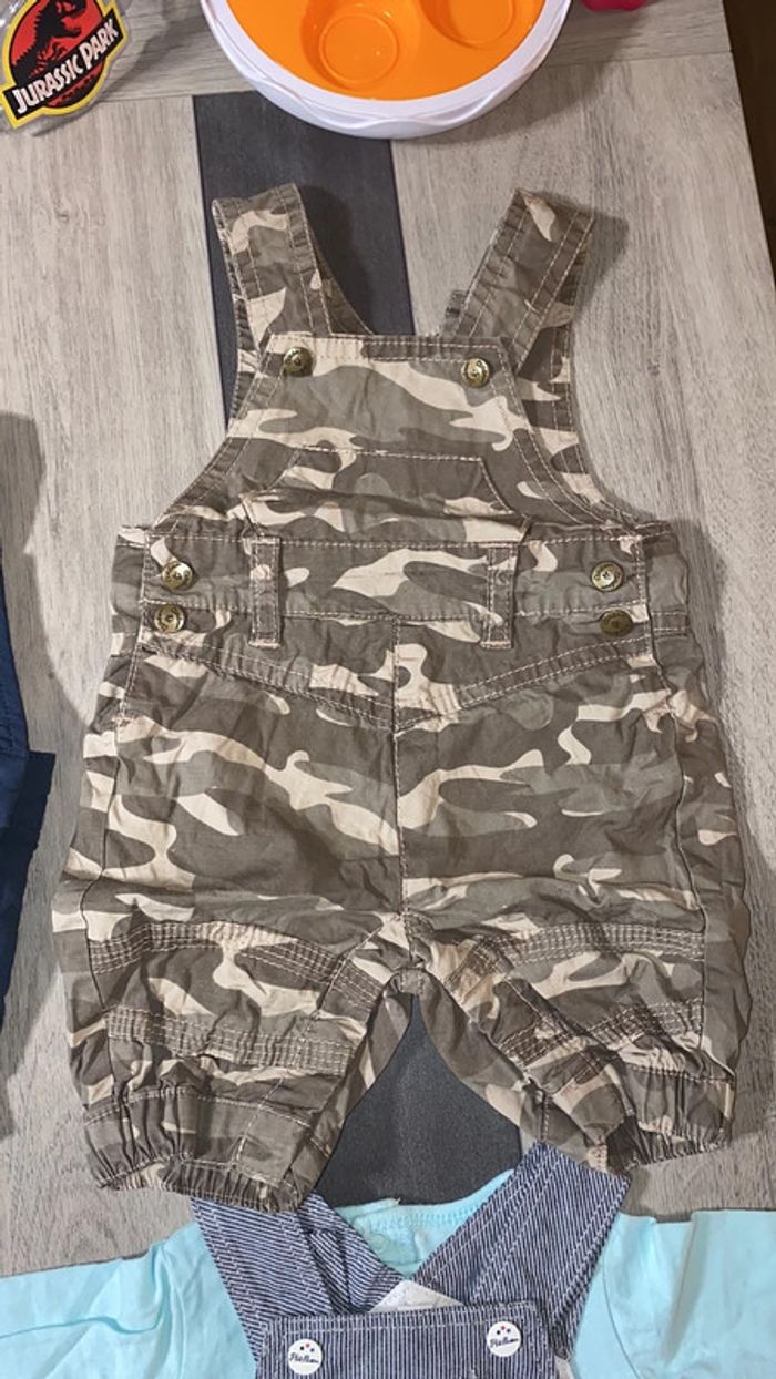 Salopette short tshirt - photo numéro 5