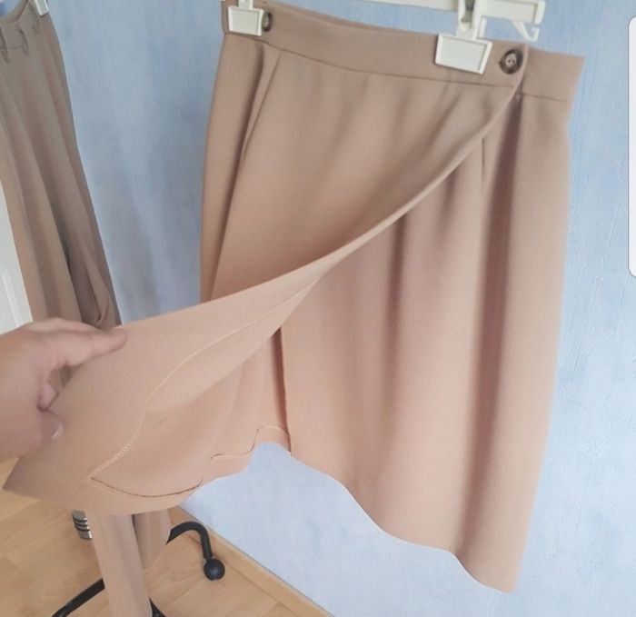 Ensemble tailleur 3 pièces camel - photo numéro 6