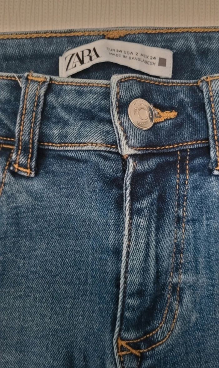 Jeans skinny Zara - Taille XS - photo numéro 3