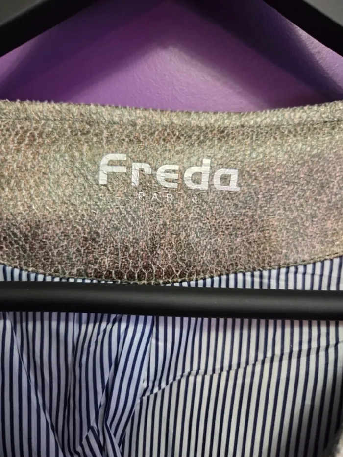 Veste simili cuir Freda Paris – T44 - photo numéro 3