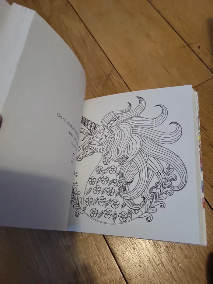 Petit livre à colorier licornes - photo numéro 3