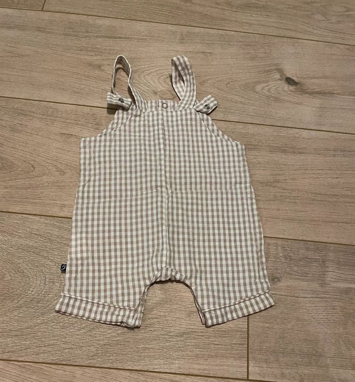Ensemble t-shirt + salopette Sucre d'orge taille 6 mois - photo numéro 6