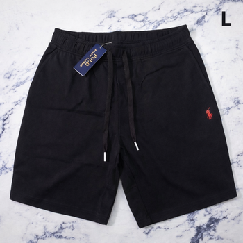 Short Ralph Lauren pour homme - Taille L - Couleur noir logo rouge - Neuf