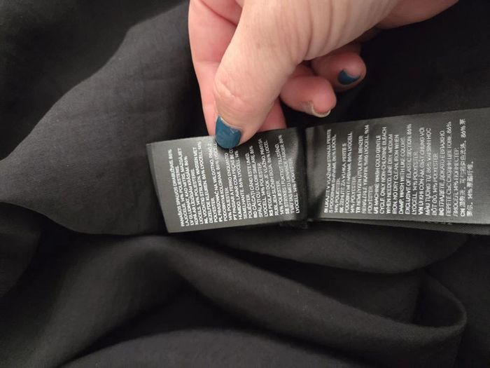robe longue H&m noir taille Xxl - photo numéro 6