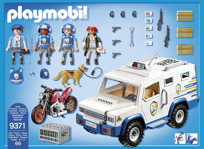PLAYMOBIL 9371 City Action Fourgon Blindé - photo numéro 3