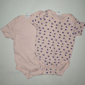 Lot bodies manches courtes