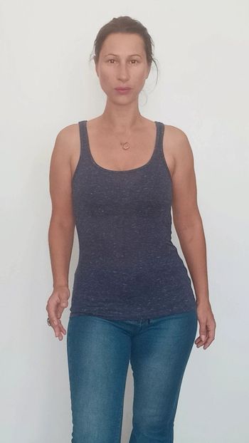 Débardeur moucheté basic