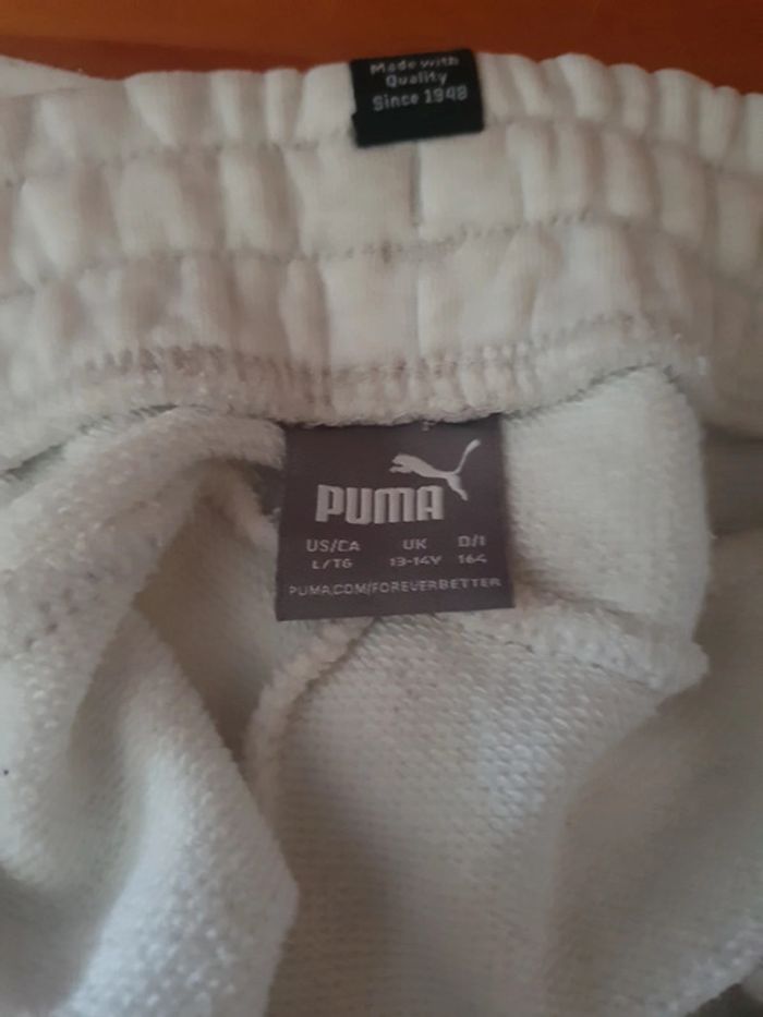 Short sport molleton 14 ans Puma - photo numéro 3