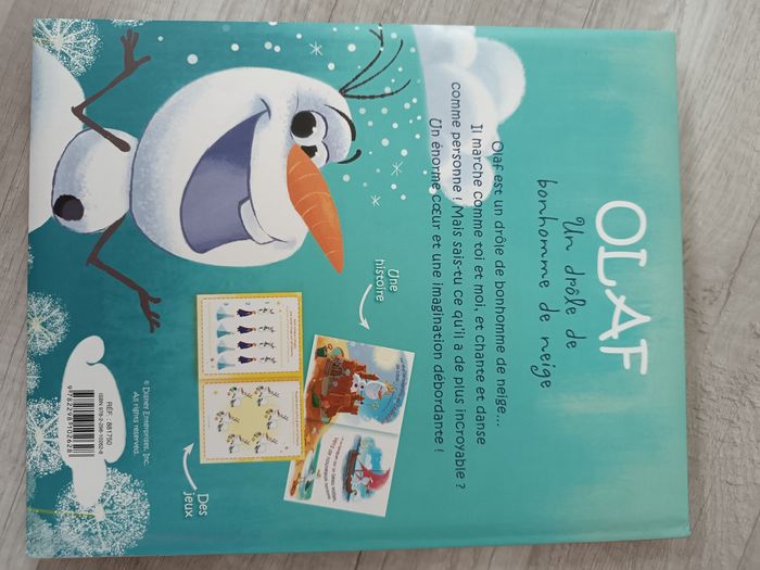Livre la reine des neiges Olaf - photo numéro 2